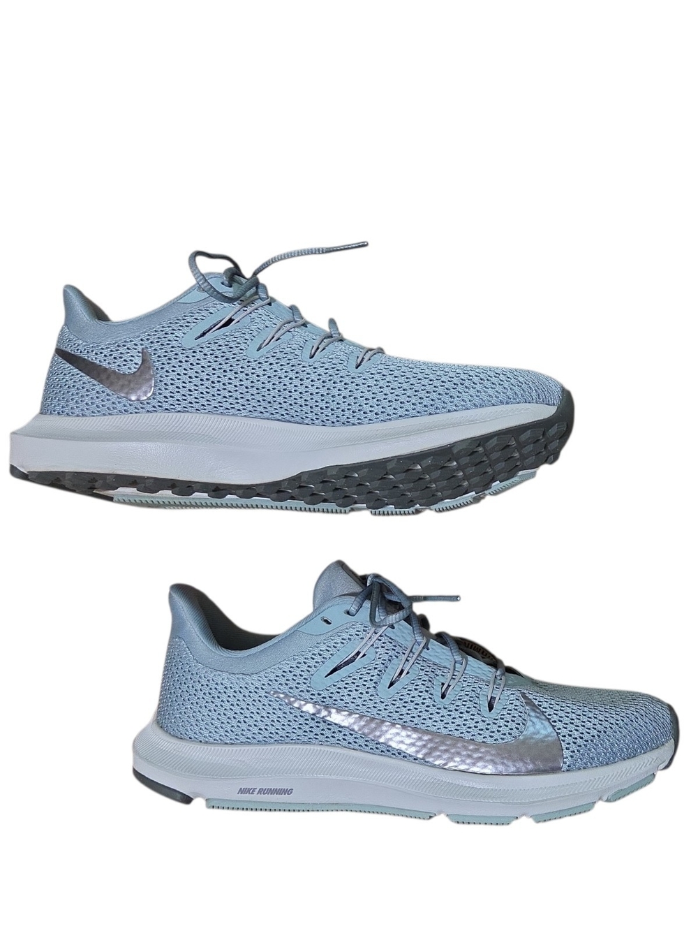 Nike Quest Women’s Light Blue Running Shoes - Picture 5 of 13